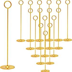 Table Number Holders Gold 12" - 32 pieces